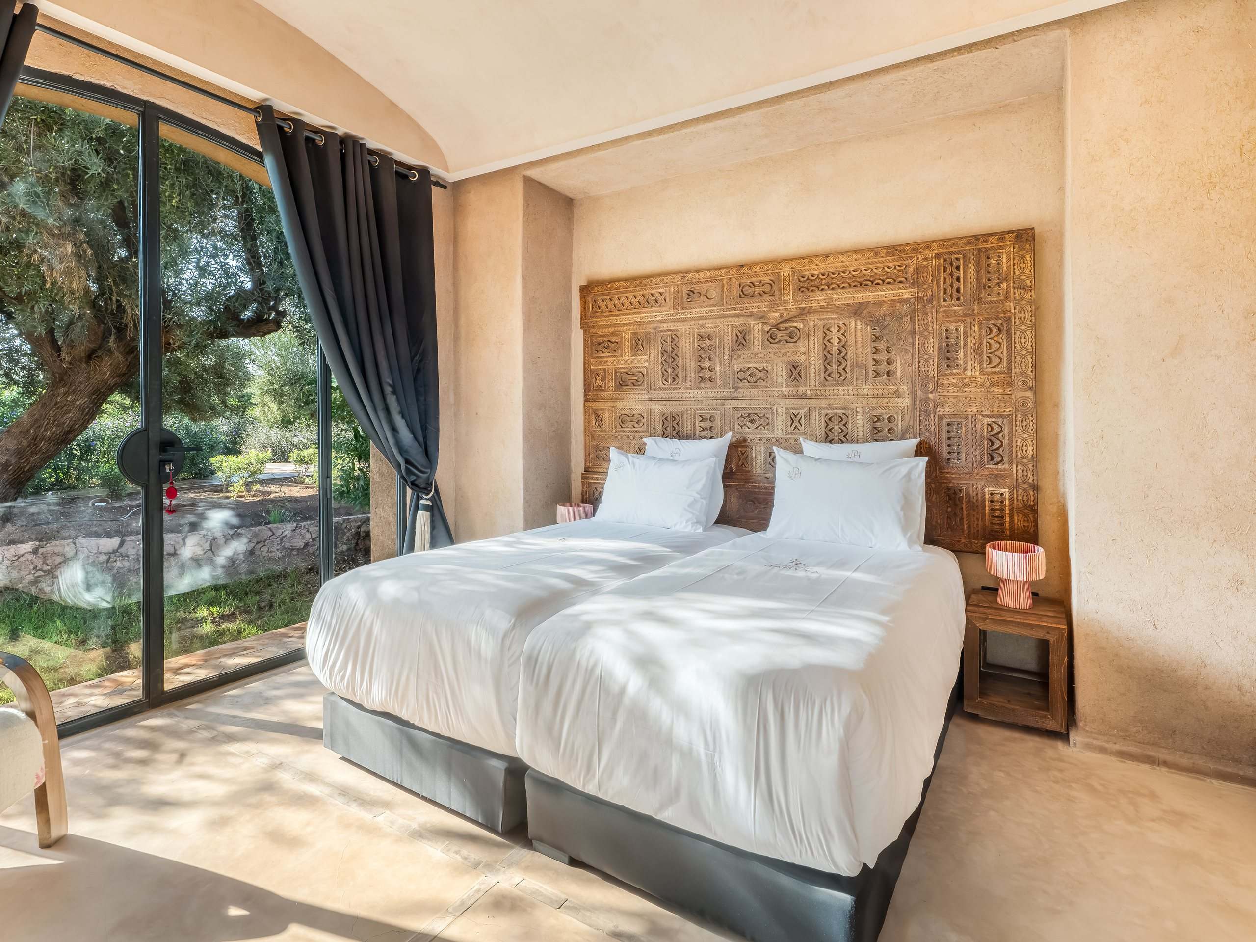 Chambre avec lits jumeaux